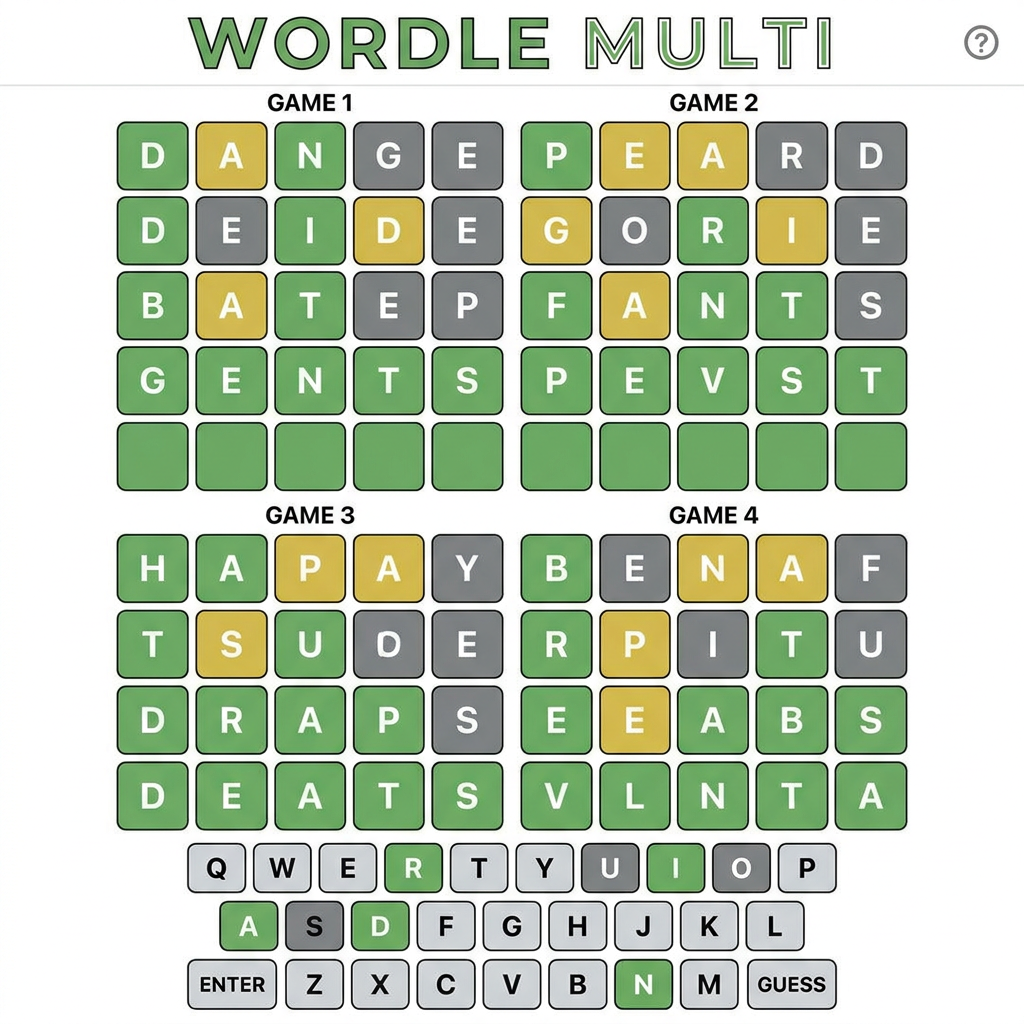 Quordle-Wordle Sleuth